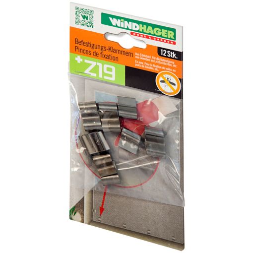 Windhager Vliegenschermroestvrij stalen klem 12 2