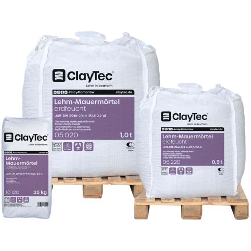 ClayTec Leem-metselmortel 2