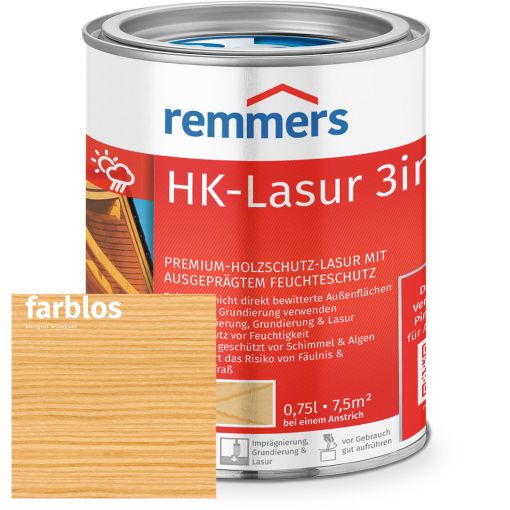 Remmers HK-Lasur 3in1 kleurloos 2