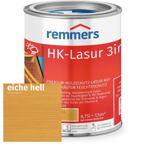 Remmers HK-Lasur 3in1 eiken licht 2