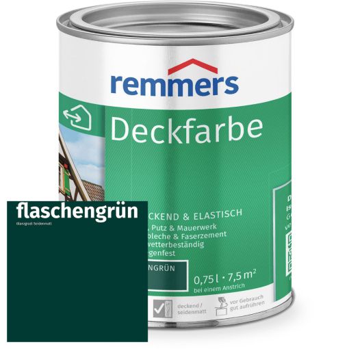 Remmers Deckfarbe flaschengroen 2