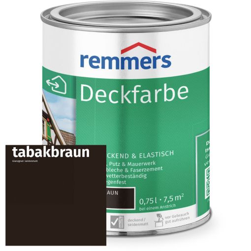 Remmers Deckverf tabakbraun 2