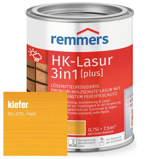 Remmers HK-Lasur 3in1 plus grenen 2
