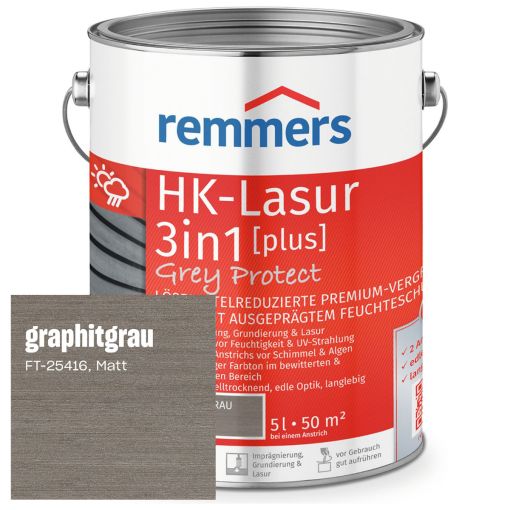 Remmers HK-Lasur 3in1 Grey-Protect plus 2