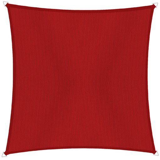 Windhager Zonnezeil CANNES Vierkant baksteenkleur 2