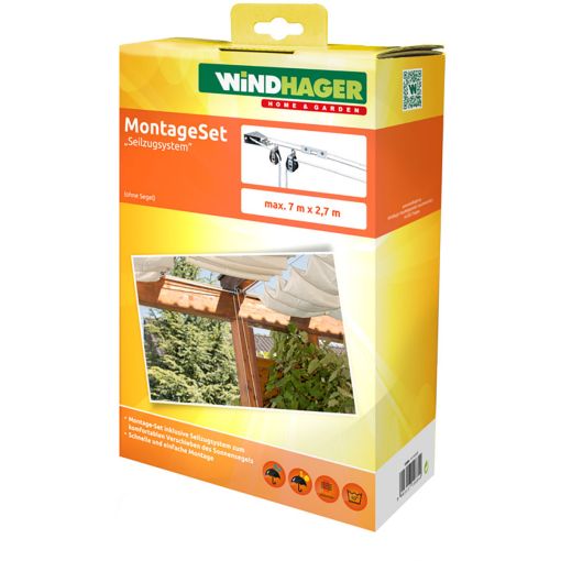 Windhager montageset seilzugsysteem 2
