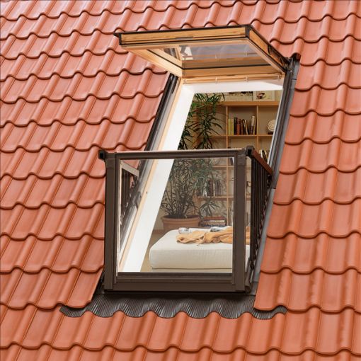 VELUX GDL Cabrio hout/den ENERGIE 2