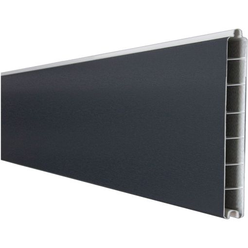 GroJa BasicLine smal PVC-steekzaun privacyafscheiding 2