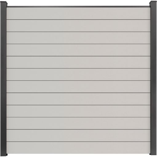 GroJa BasicLine smal PVC-steekzaun schutting 2