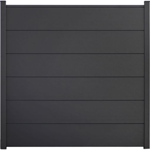 GroJa BasicLine PVC-steekzaun schutting antracietgrijs 2
