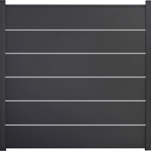 GroJa BasicLine Premium PVC-steekzaun schutting 2
