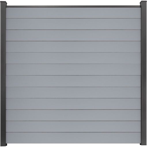 GroJa BasicLine smal PVC-steekzaun schutting 2