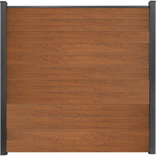 GroJa BasicLine smal PVC-steekzaun schutting 2