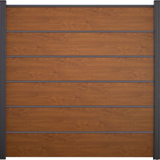 GroJa BasicLine Premium PVC-steekzaun schutting 2