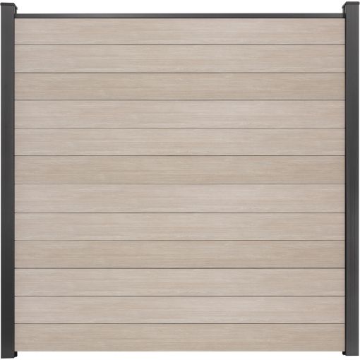 GroJa BasicLine smal PVC-steekzaun privacyhek 2