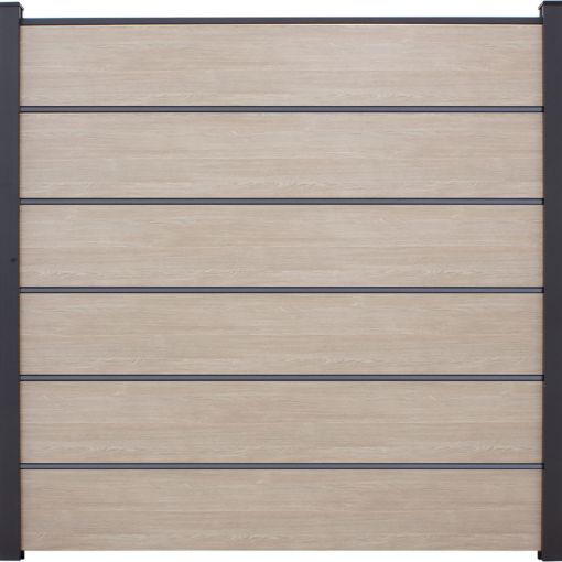 GroJa BasicLine Premium PVC-steekzaun schutting 2