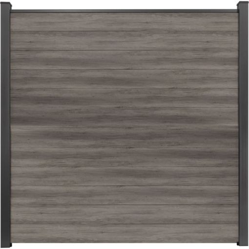 GroJa BasicLine smal PVC-steekzaun schutting 2