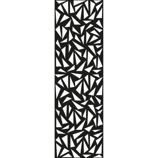 GroJa XL-Designinzet Triangle Aluminium Antraciet 2