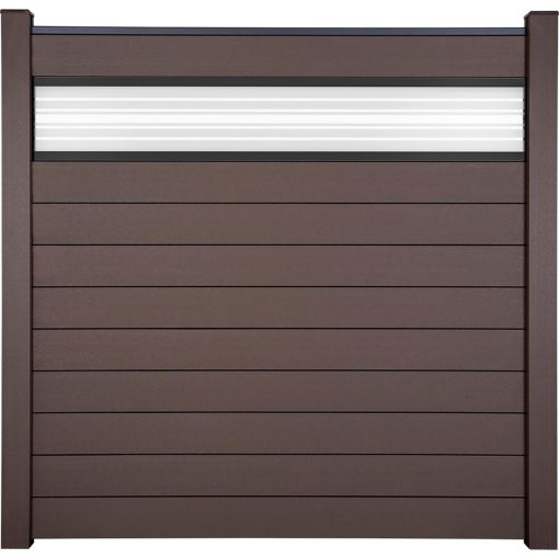 GroJa Solid Steekzaun Schutting met 2