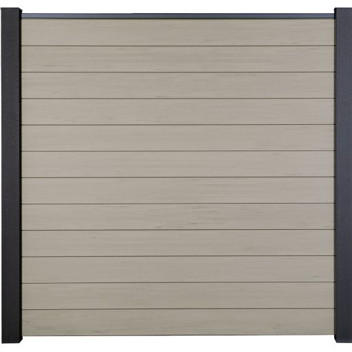 GroJa Solid Steekzaun Schutting Bi-Color 2