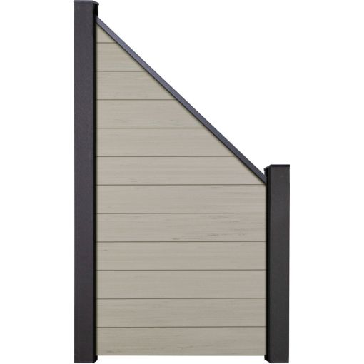 GroJa Solid Steekzaun Schutting Aansluiting 2