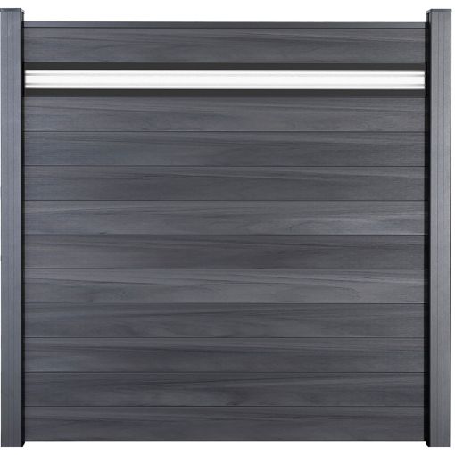 GroJa Solid Steekzaun Schutting met 2