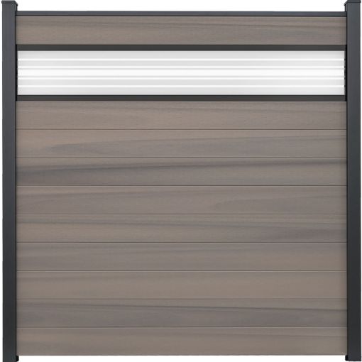 GroJa Solid steekzaun schutting met 2