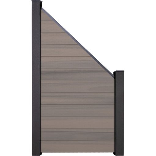 GroJa Solid Steekzaun Schutting Bi-Color 2