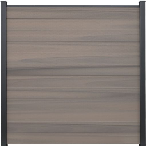 GroJa Solid steekzaun privacyhek bi-color 2