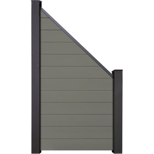 GroJa Solid Steekzaun Schutting Aansluiting 2