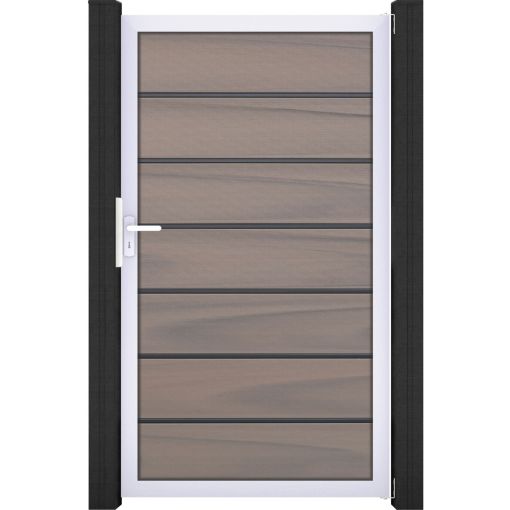 GroJa Enkel tuinpoort Solid Grande 2