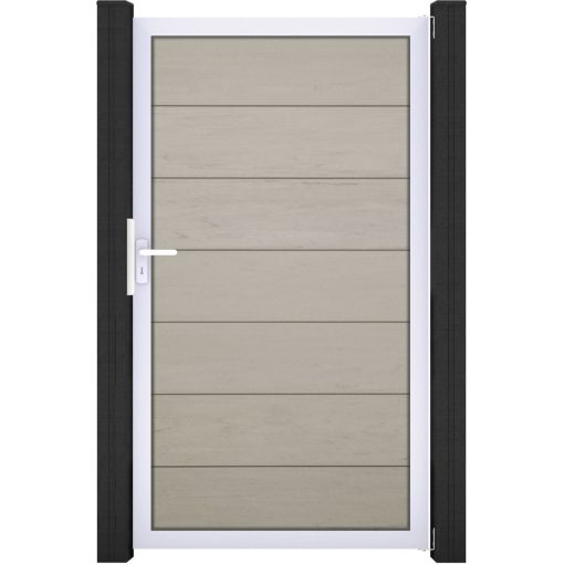 GroJa Einzelpoort Solid Grande Steekzaun 2