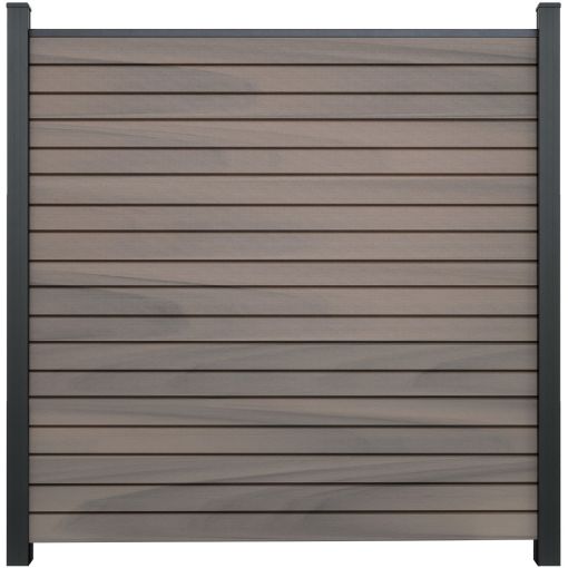 GroJa Solid Rhombus BPC-Steekzaun Schutting 2