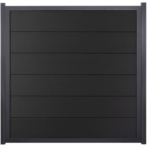 GroJa Viento schutting antracietgrijs met 2