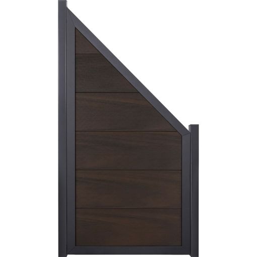 GroJa Viento schutting Aansluiting Walnoot 2