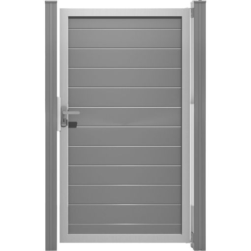 GroJa Enkel Lumino Aluminium steekzaun 2