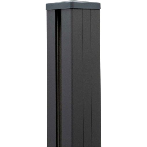 GroJa Alu-steekzaunpalen Anthrazit DB703 2