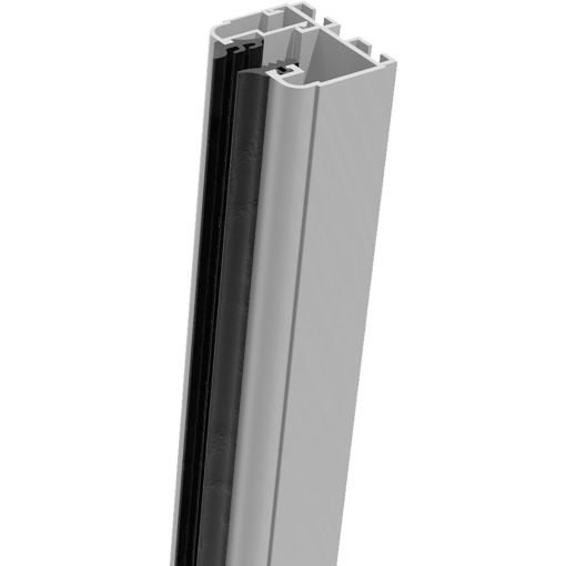 GroJa klemrail voor aluminium zichtschermpal 2