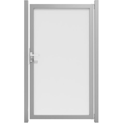 GroJa Individuele poort Ambiente Glas-schutting 2