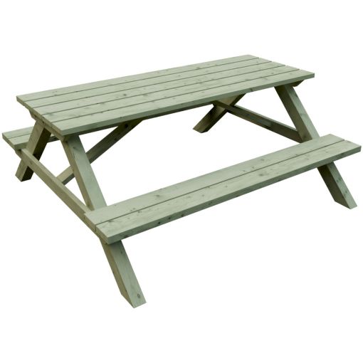 T&J ELLA Picknicktafel rechthoekig 2