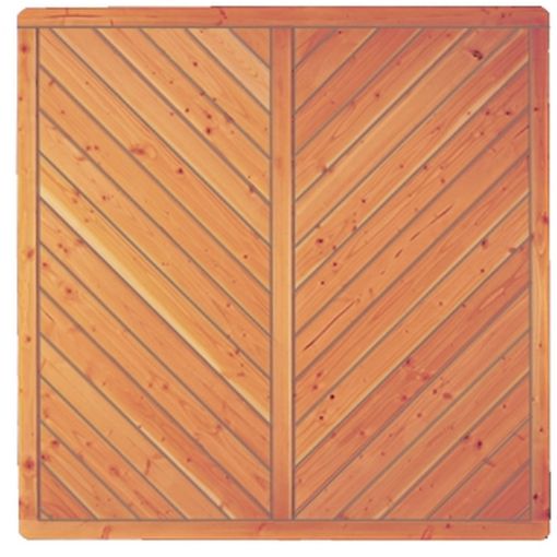 T&J Schutting CLASSICO recht zichtscherm 2