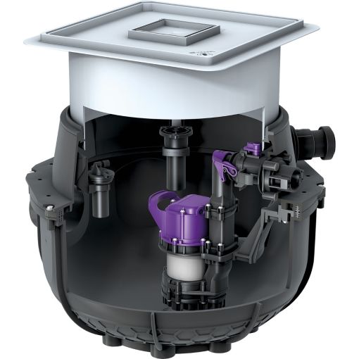 KESSEL Aqualift-S-Tronic afvalwatertank ondergrondse installatie 2