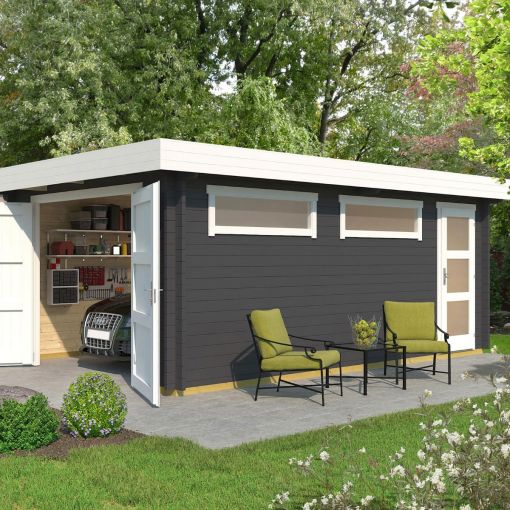 WEKA enkel garage 441 hout 2