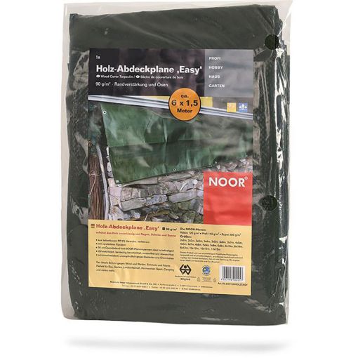 NOOR Houtafdekafdekzeil Easy 6,00x1,5 m 2