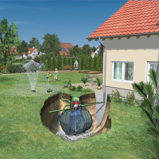 GRAF Carat Garten-Jet regenwateropvanginstallatie 2