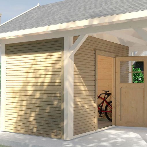 weka gereedschapskuur naturel voor carport 2