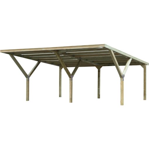 weka Dubbele carport Y-carport 612 2