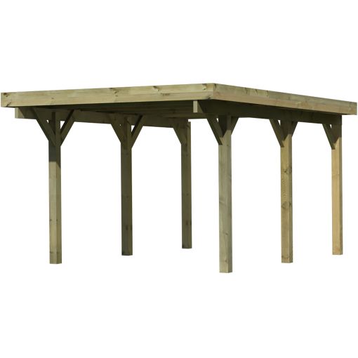 Karibu Enkelvoudige carport Classic afdak 2