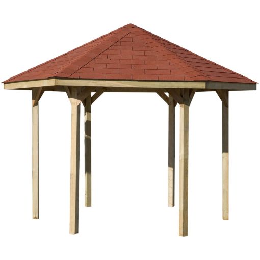 weka tuinhuisje 656 Pavillon houten 2