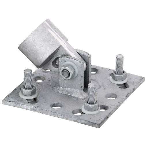 Alberts Steunplaat 10x10 cm om 2